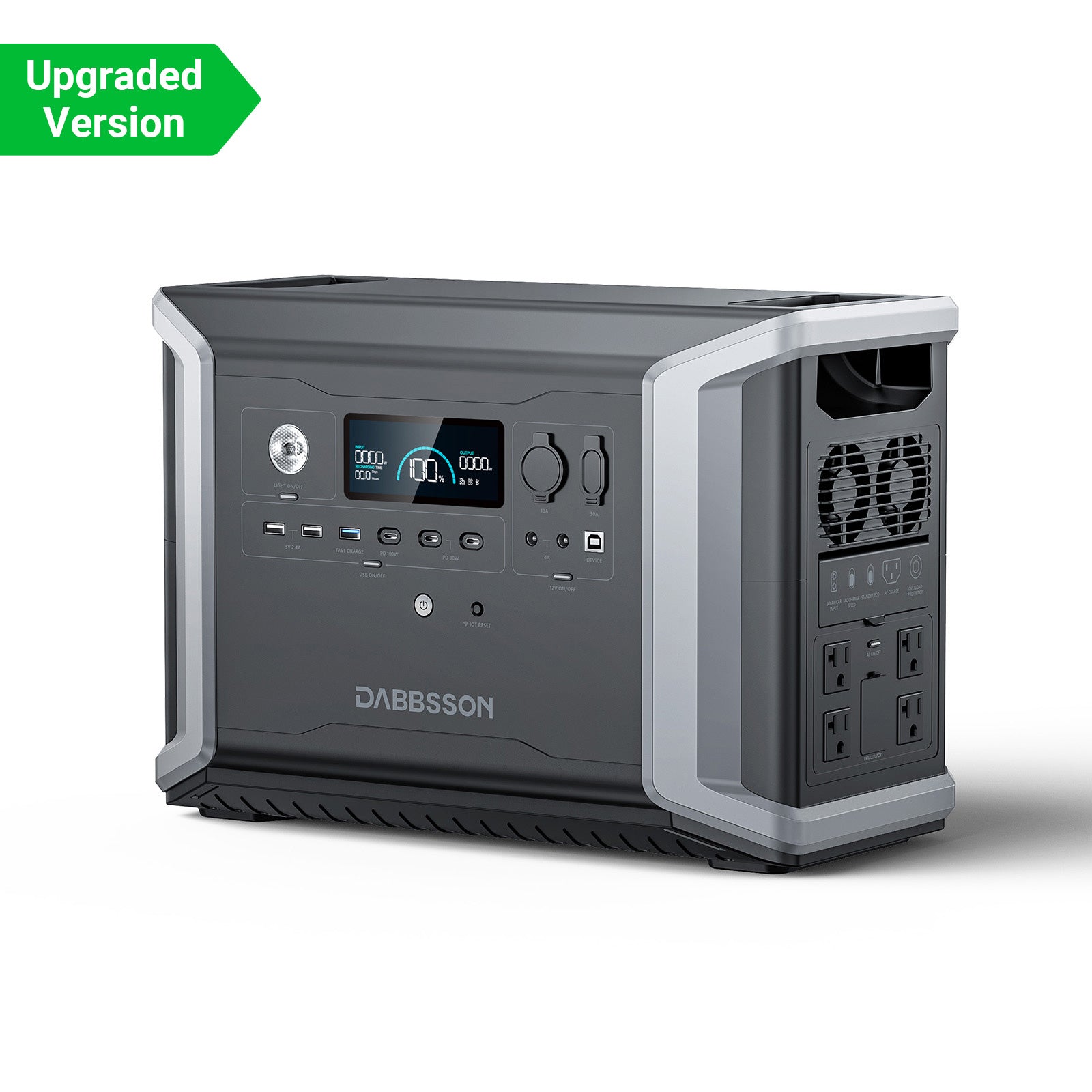 Dabbsson DBS2300 Plus Portable Power Station - 2330Wh | 2200W - Dabbsson US