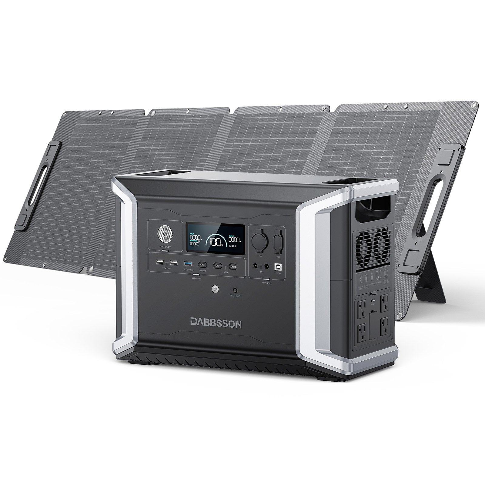 Home Backup Power Station with DBS3000B Expandable battery | 5330Wh