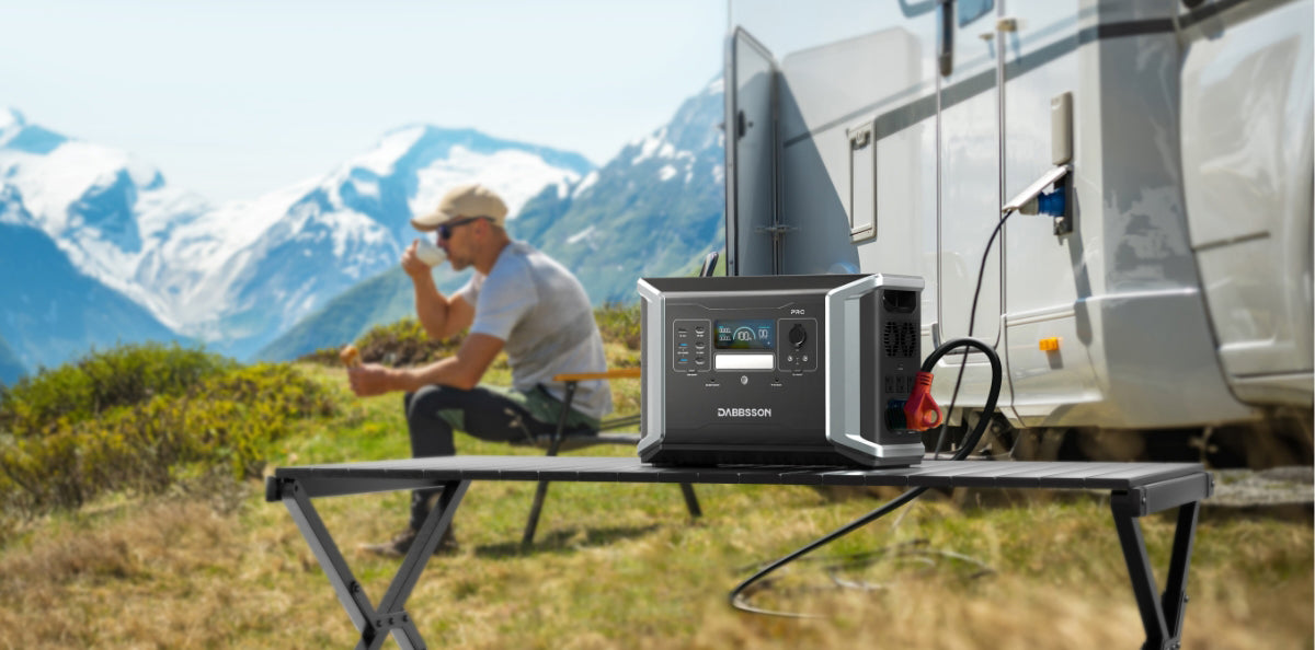 Explore Off-Grid Camping / RV Life With
 
Confidence

For outdoor ethusiasts, DBS2100 Pro power station is the perfect companion. Packed with NEMA TT-30 outlet and many more ports to power up your RV, camper, or other devices wherever your travels take you.