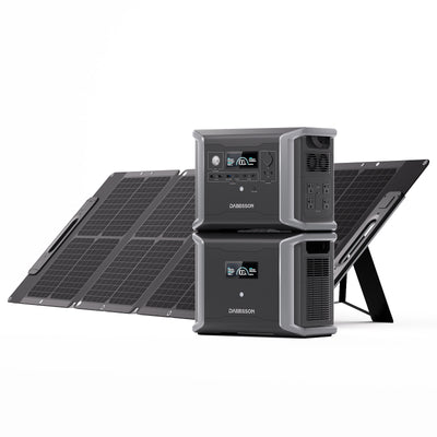 DBS1000 Pro + DBS2000B portable power station Prime Day sale save $799,High capacity batteries