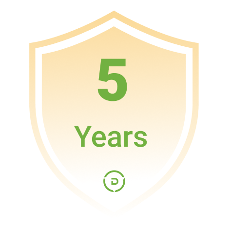 5 Years <br>Extended Warranty