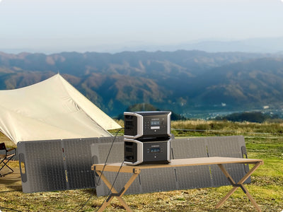 Dabbsson solar generator and Portable Power Station allows you to travel in RVs and camp outdoors without worrying about power problems.