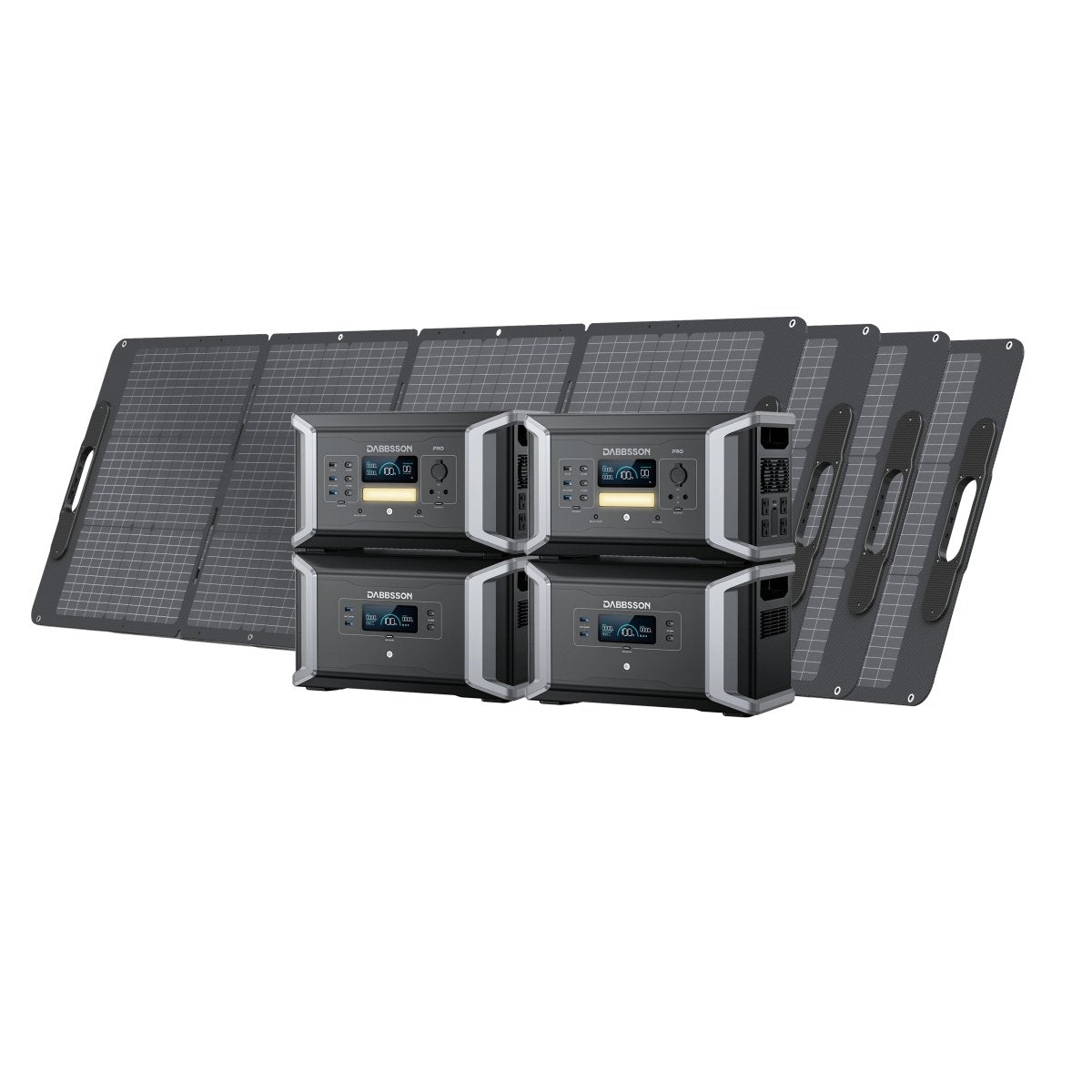 Dabbsson DBS1000 Pro + DBS2000B Home Backup Solution - 3072Wh | 2400W