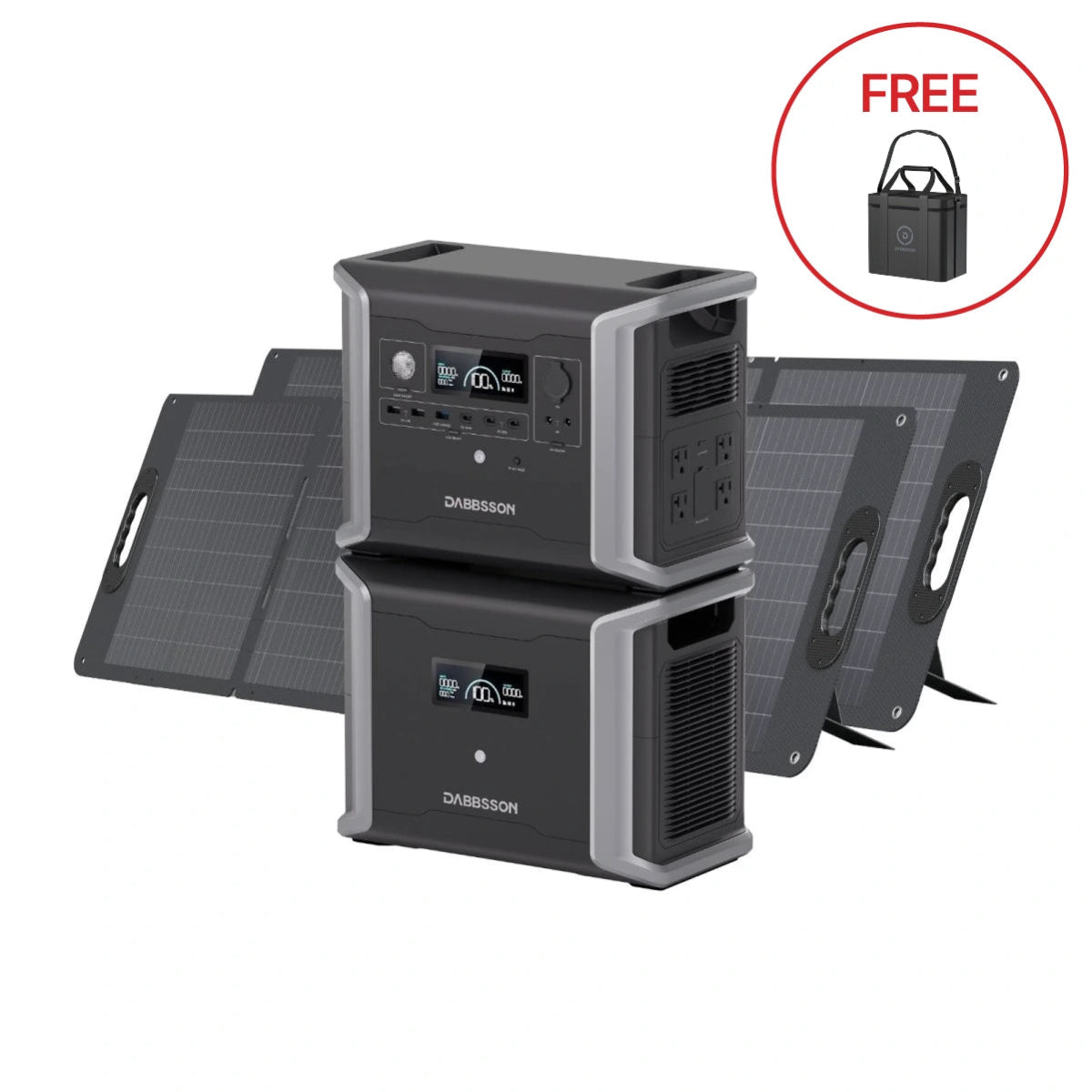 Dabbsson DBS1300 Solar Generator - 1330Wh | 1200W