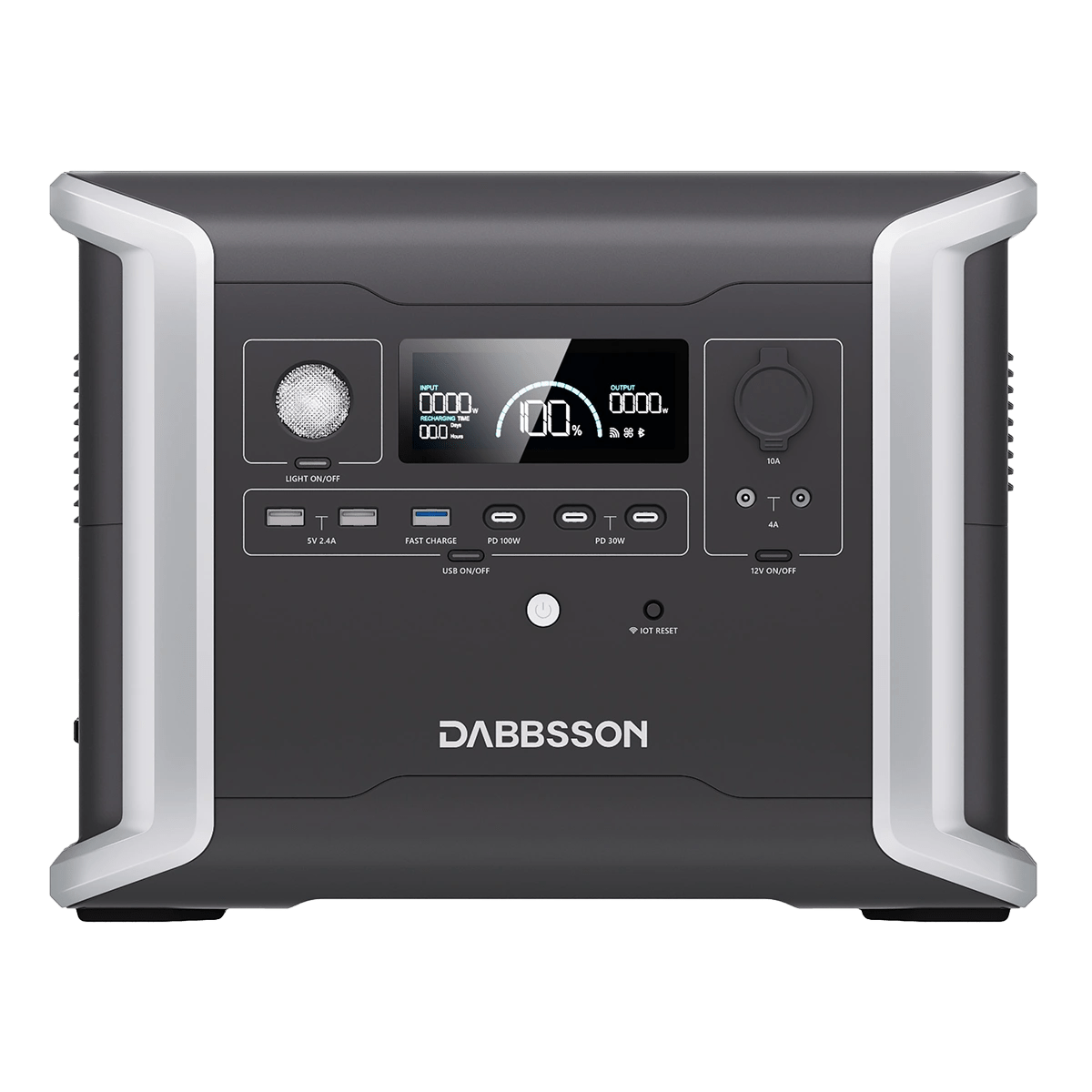 Dabbsson DBS1300 x2 + Free Parallel Connector - 2660Wh | 2300W