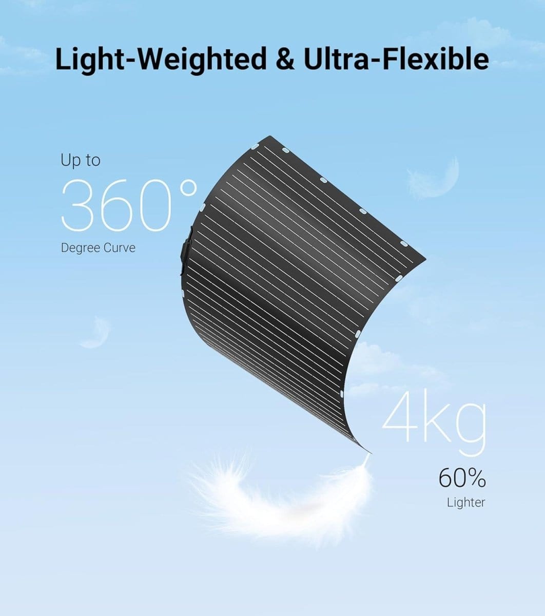 Dabbsson 200W Flexible Solar Panel