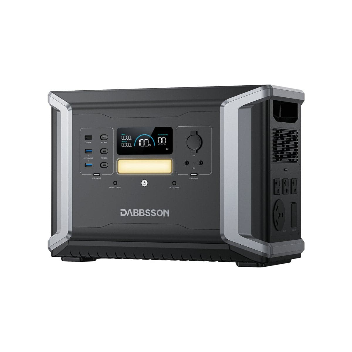 Dabbsson DBS2100 Pro + DBS2100B Home Backup Solution - 4300Wh | 2400W