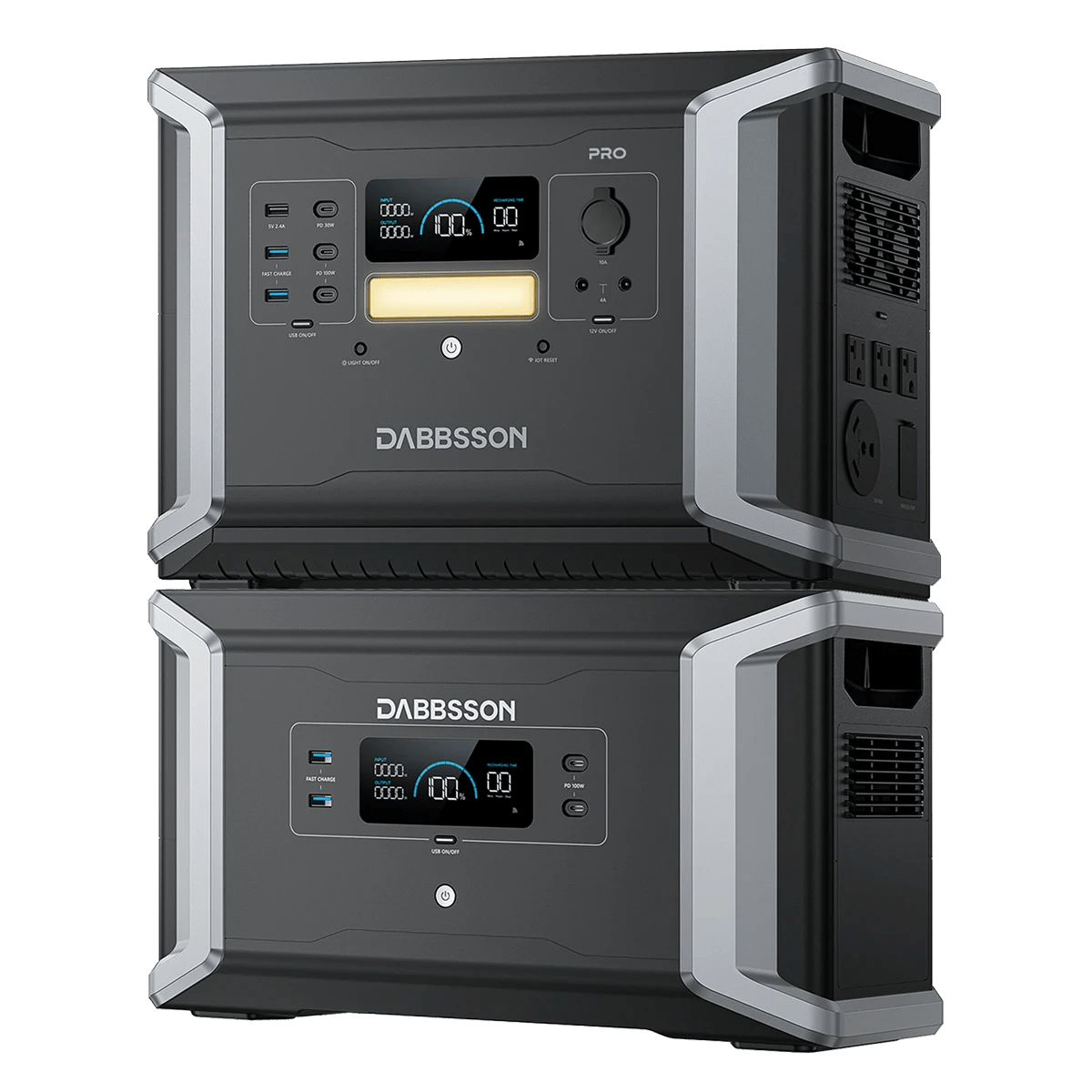 Dabbsson DBS2100 Pro + DBS2100B Home Backup Solution - 4300Wh | 2400W