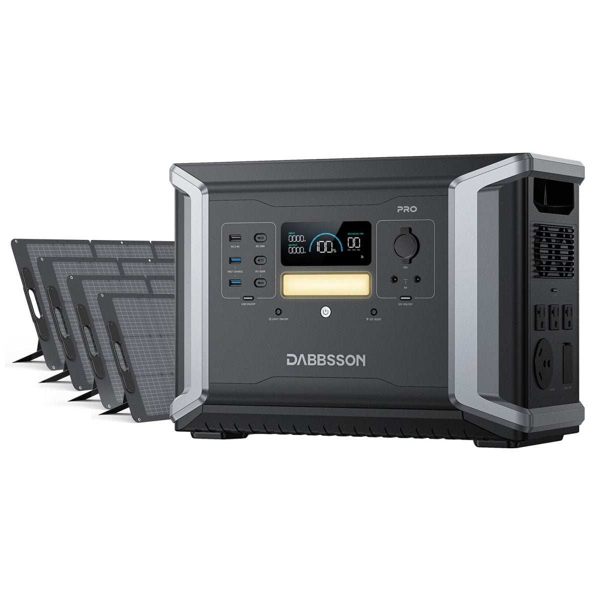 Dabbsson DBS2100 Pro Solar Generator - 2150Wh | 2400W