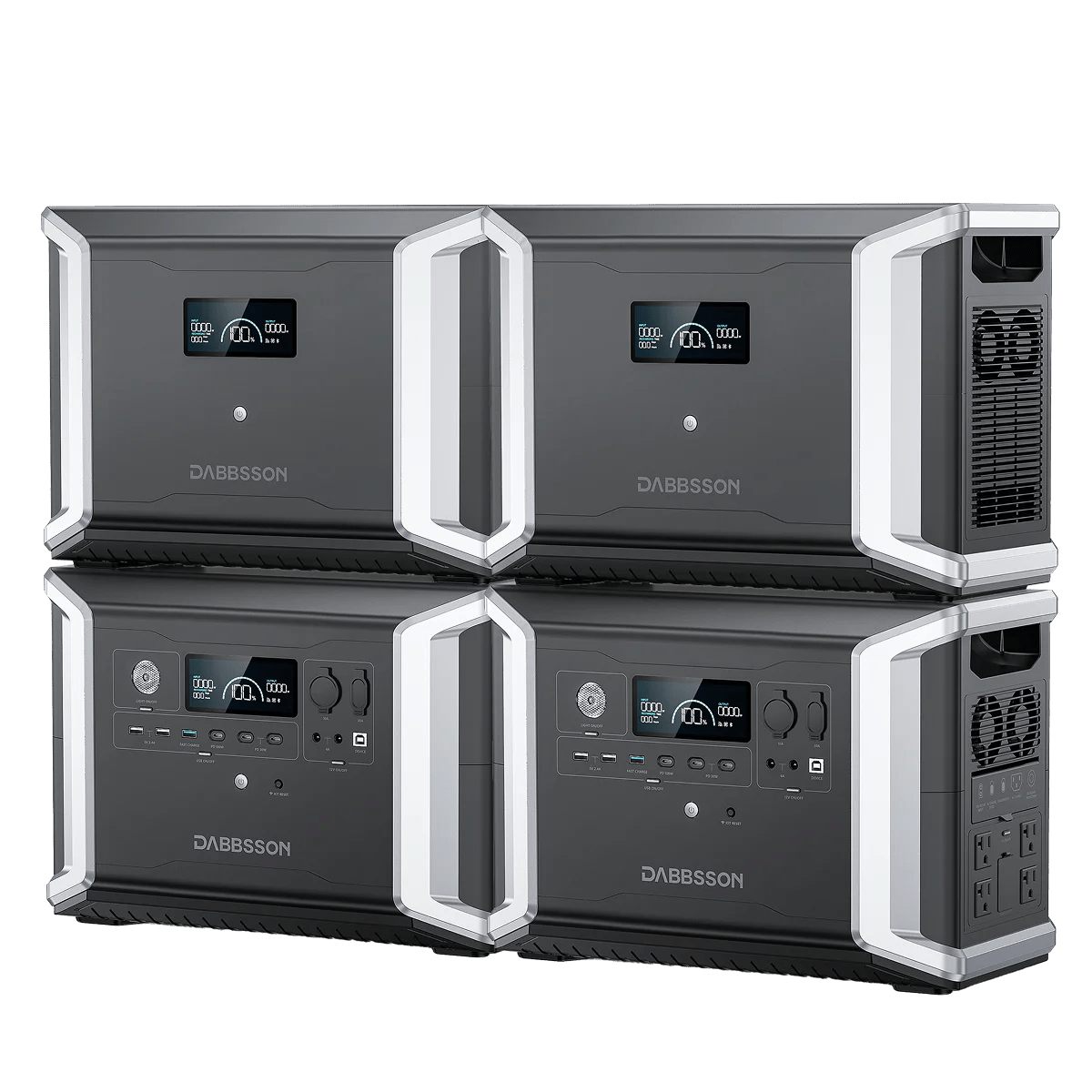 Dabbsson DBS2300 Plus + DBS3000B Home Backup Solution - 5330Wh | 2200W