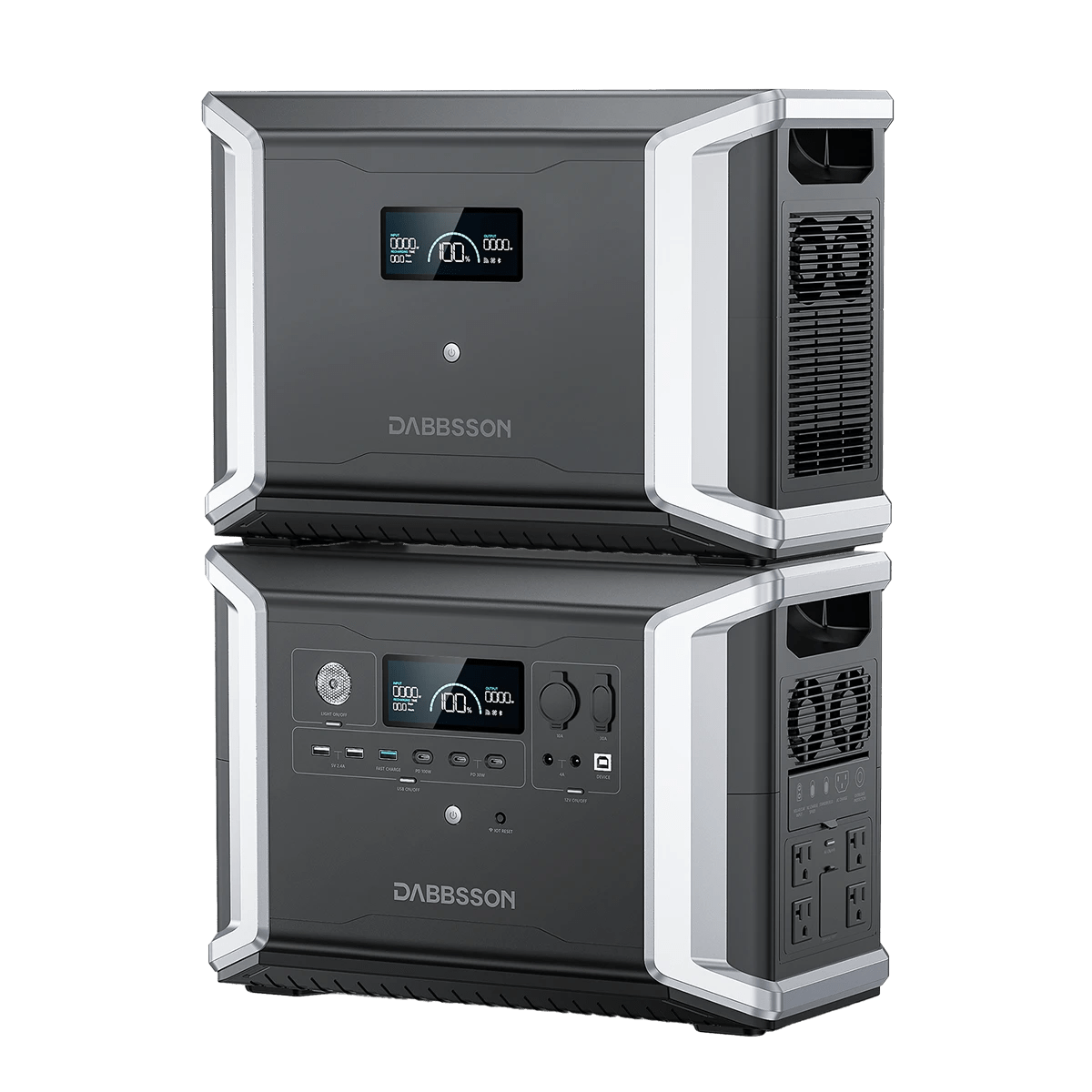 Dabbsson DBS2300 Plus + DBS3000B Home Backup Solution - 5330Wh | 2200W