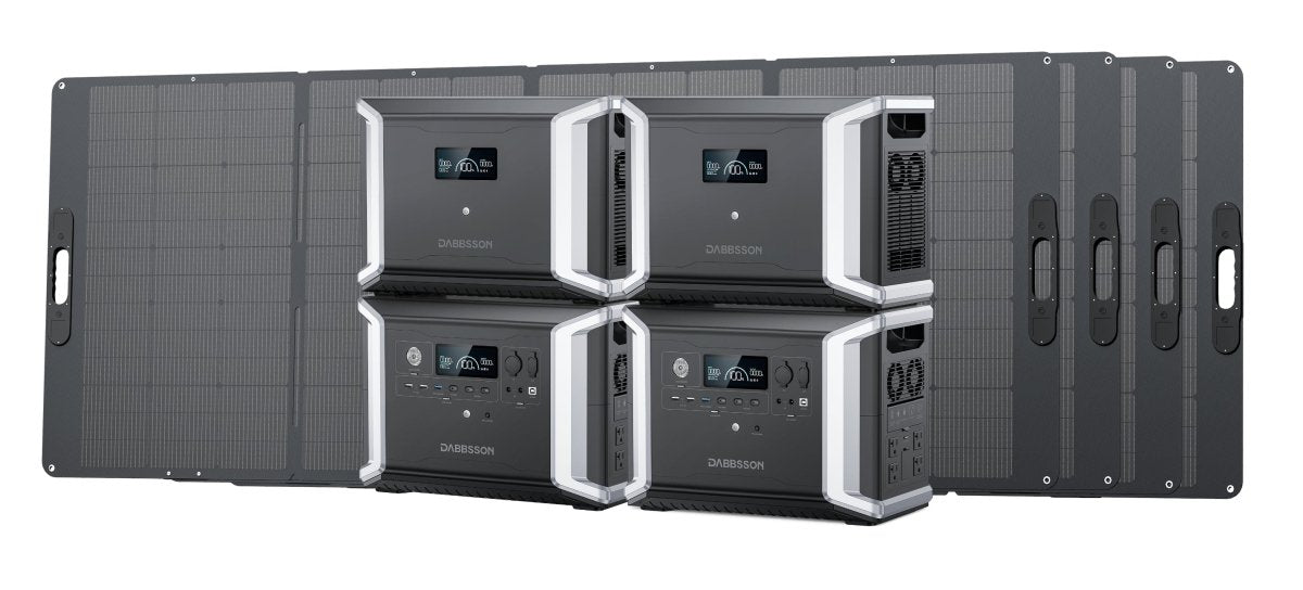 Dabbsson DBS2300 Plus + DBS3000B Home Backup Solution - 5330Wh | 2200W