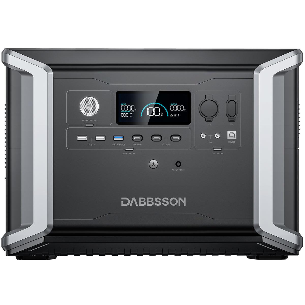 Dabbsson DBS2300 Plus Portable Power Station - 2330Wh | 2200W - Dabbsson US