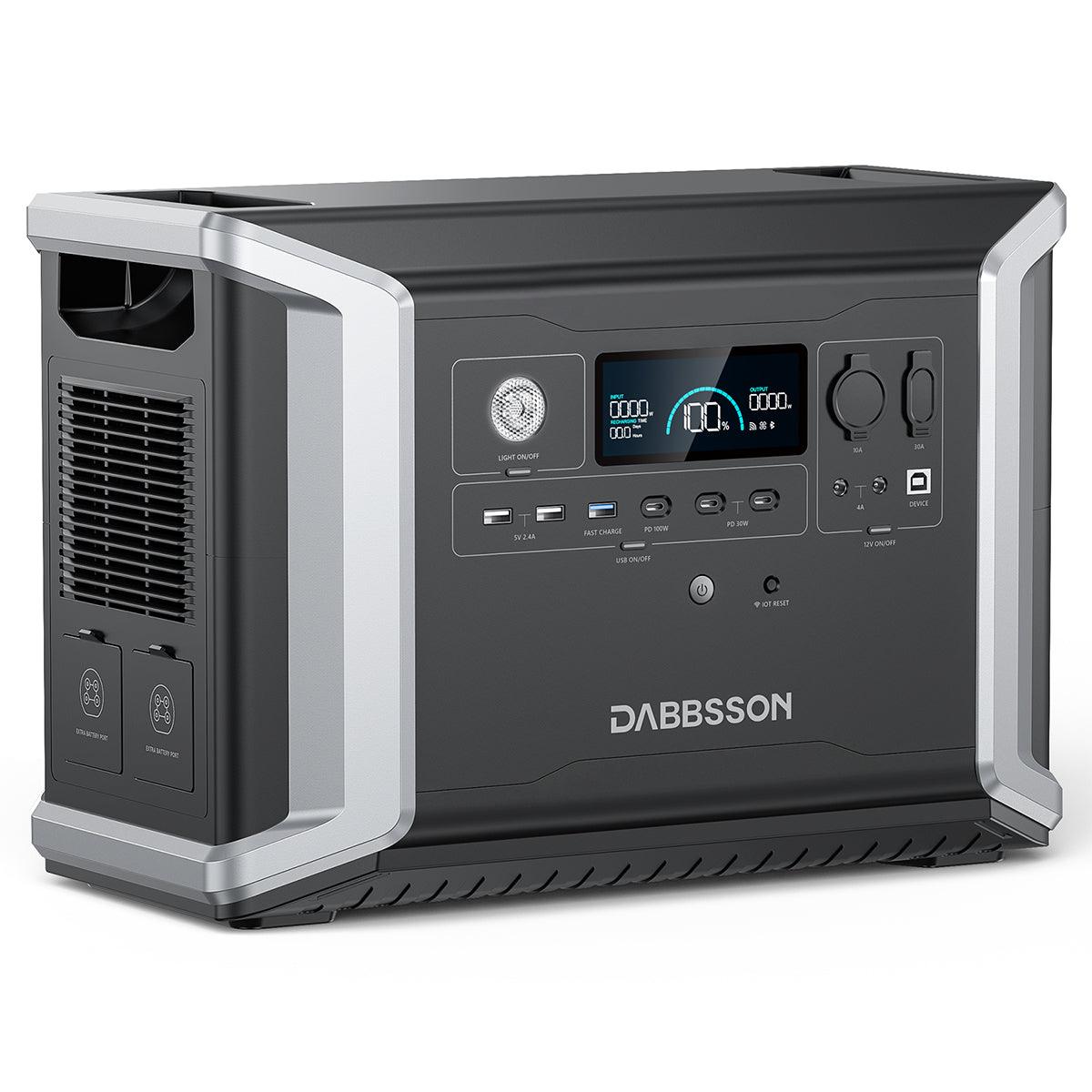 Dabbsson DBS2300 Plus Portable Power Station - 2330Wh | 2200W - Dabbsson US