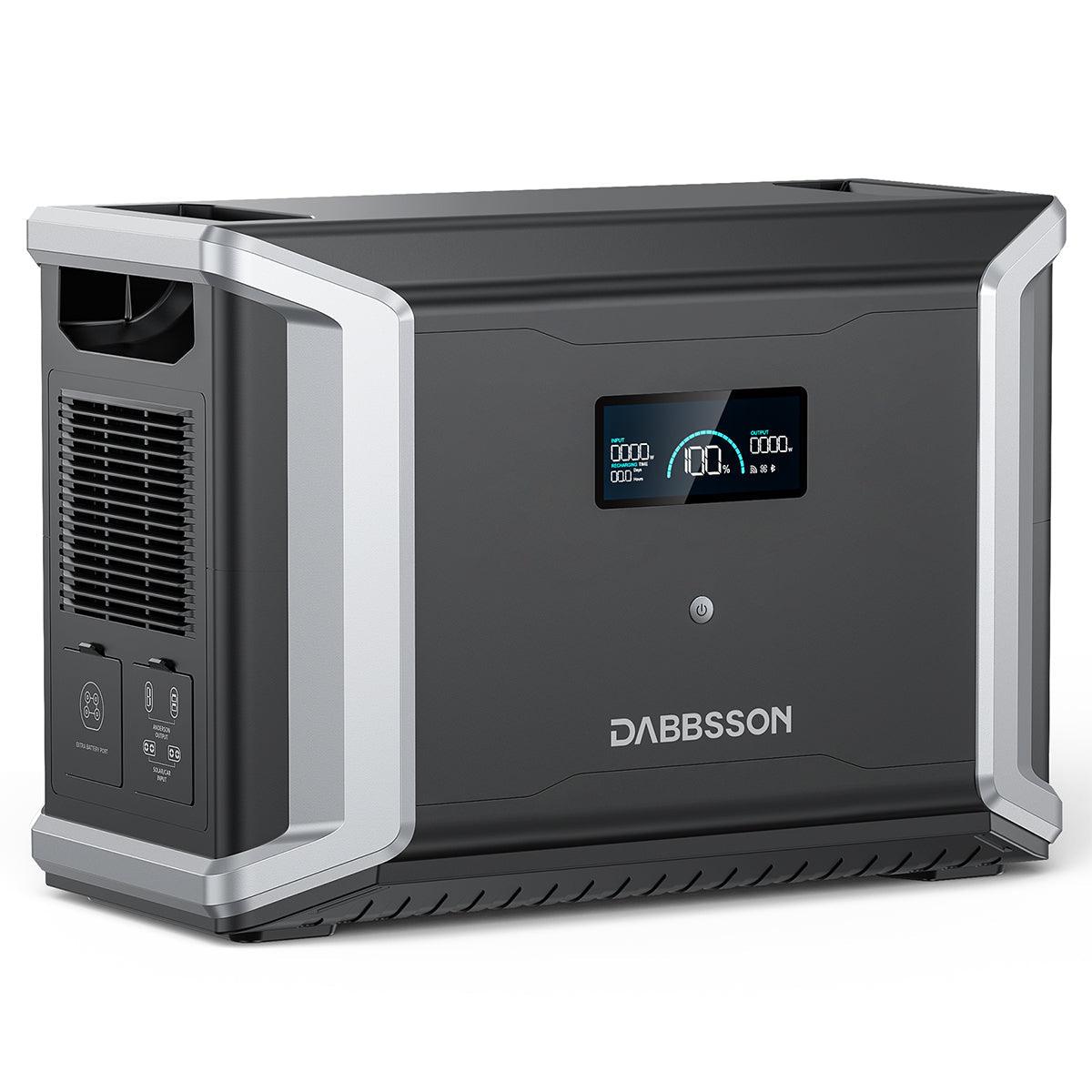 Dabbsson DBS2300 Plus Solar Generator - 2330Wh | 2200W | 420W - Dabbsson US