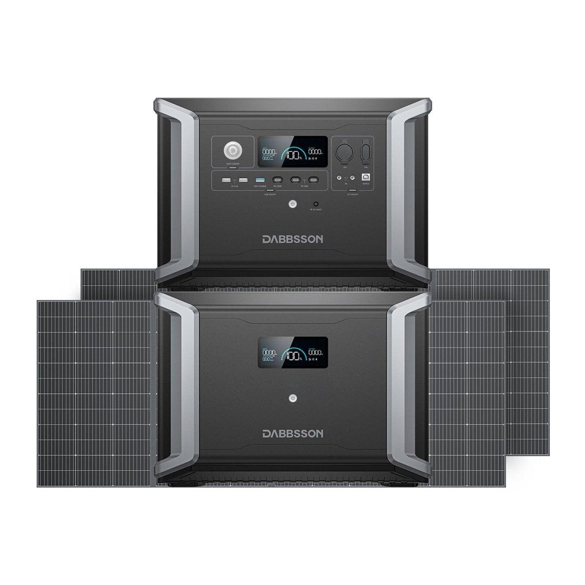 Dabbsson DBS2300 Plus Solar Generator - 2330Wh | 2200W | 420W - Dabbsson US