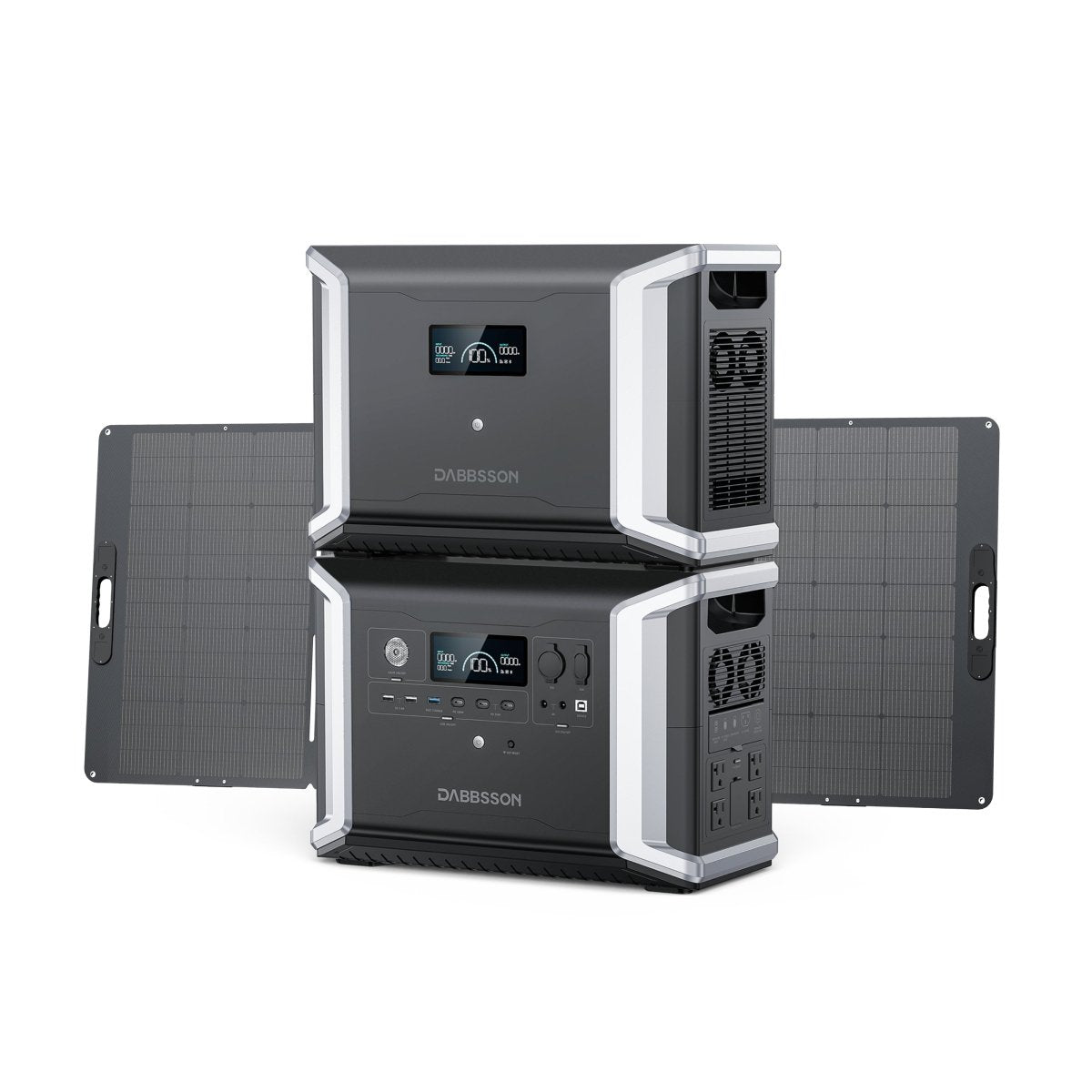 Dabbsson 200W High Efficiency Solar Panel for Home & Outdoors