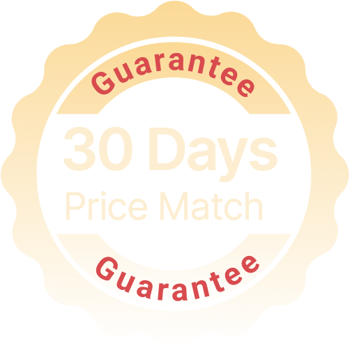 30 Days<br>Price Match Guarantee